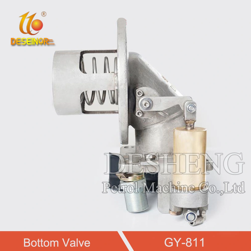 Sanitary Manual Flush Bottom Valve Tank Bottom Seat Valve