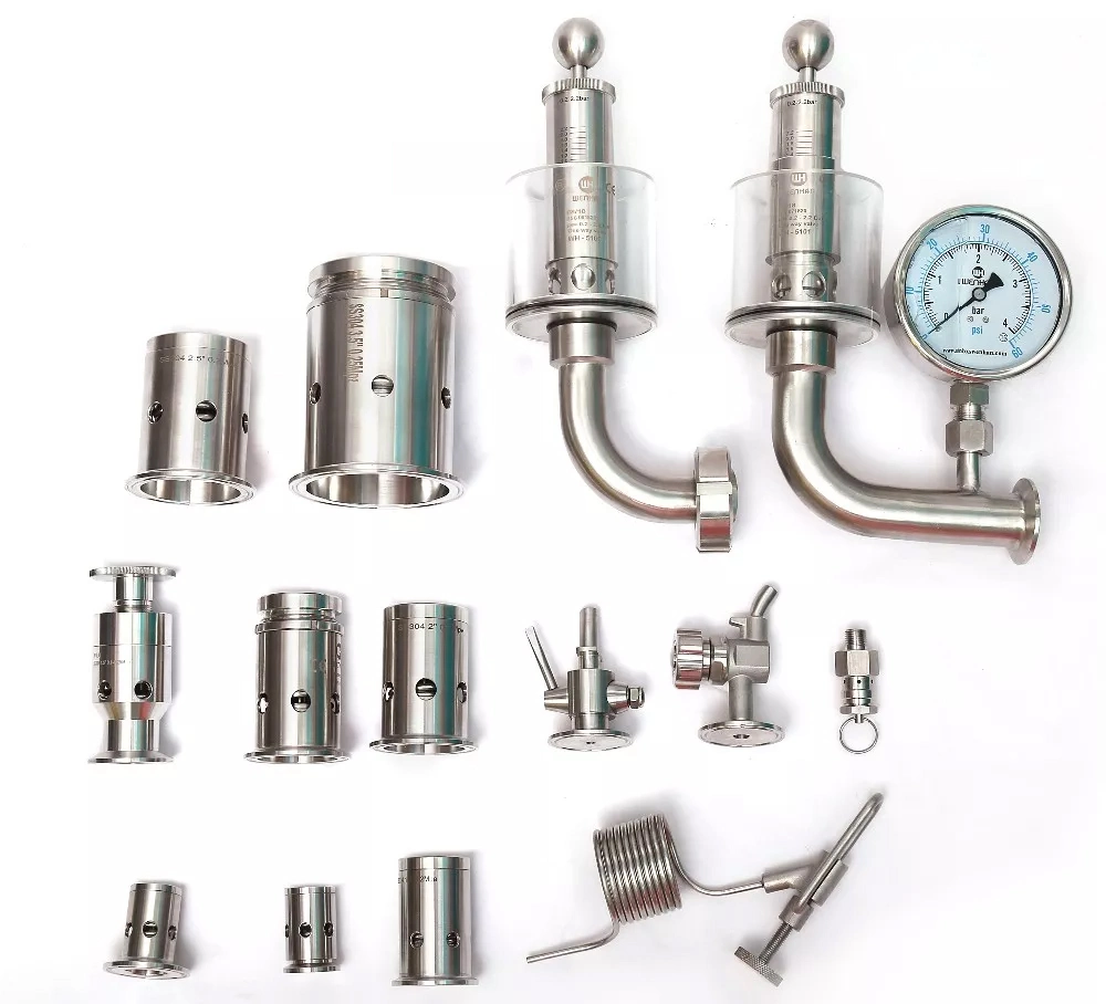 Manual Operation Sanitary SS304 Beer Sampling Valve for Beer Brewing Equipment